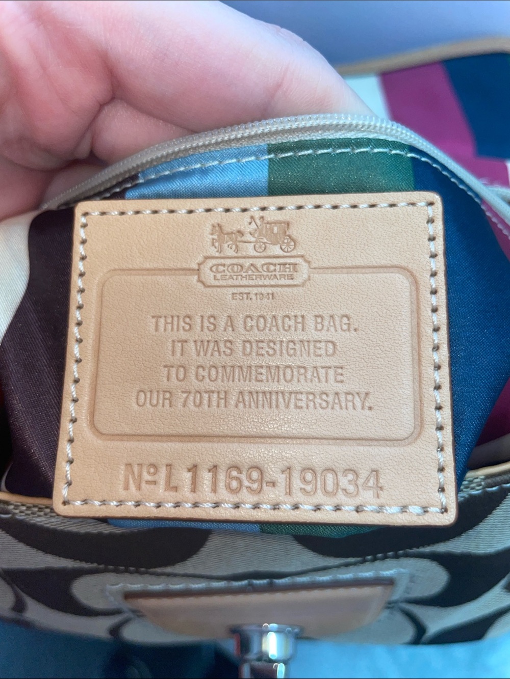 Coach ‘Willis’ 70th Anniversary Crossbody - Picture 15 of 16
